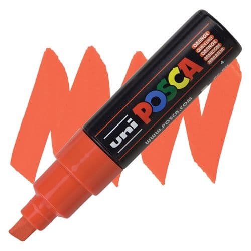 Marcadores posca pta. ancha naranja