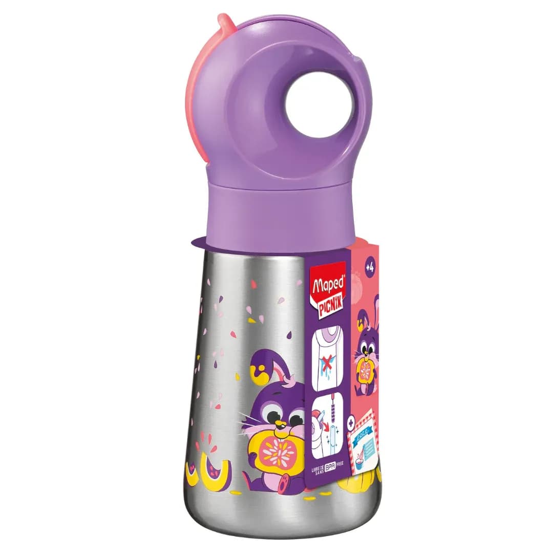Botella miniz 350ML ecozen rabbit
