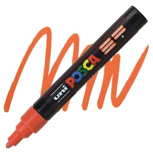 Marcadores posca pta. med. t/bala naranja