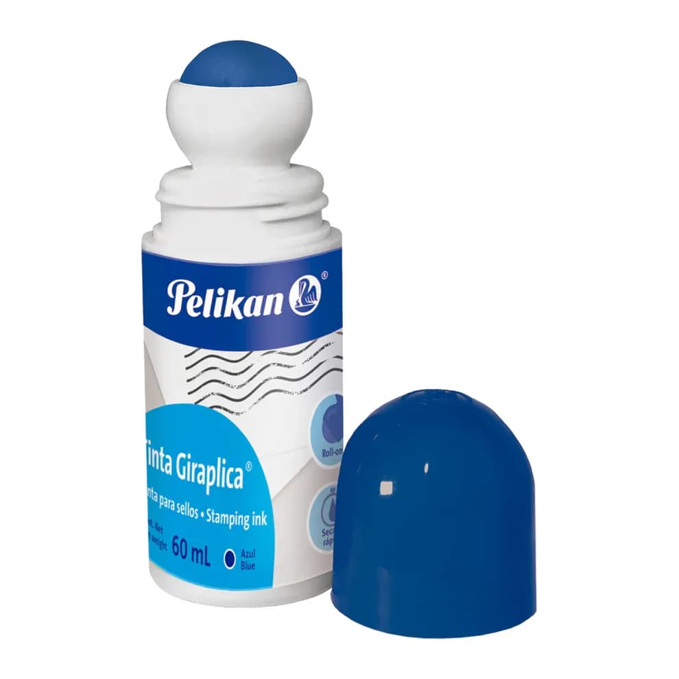 Tinta p/almohadilla roll on 60ML azul