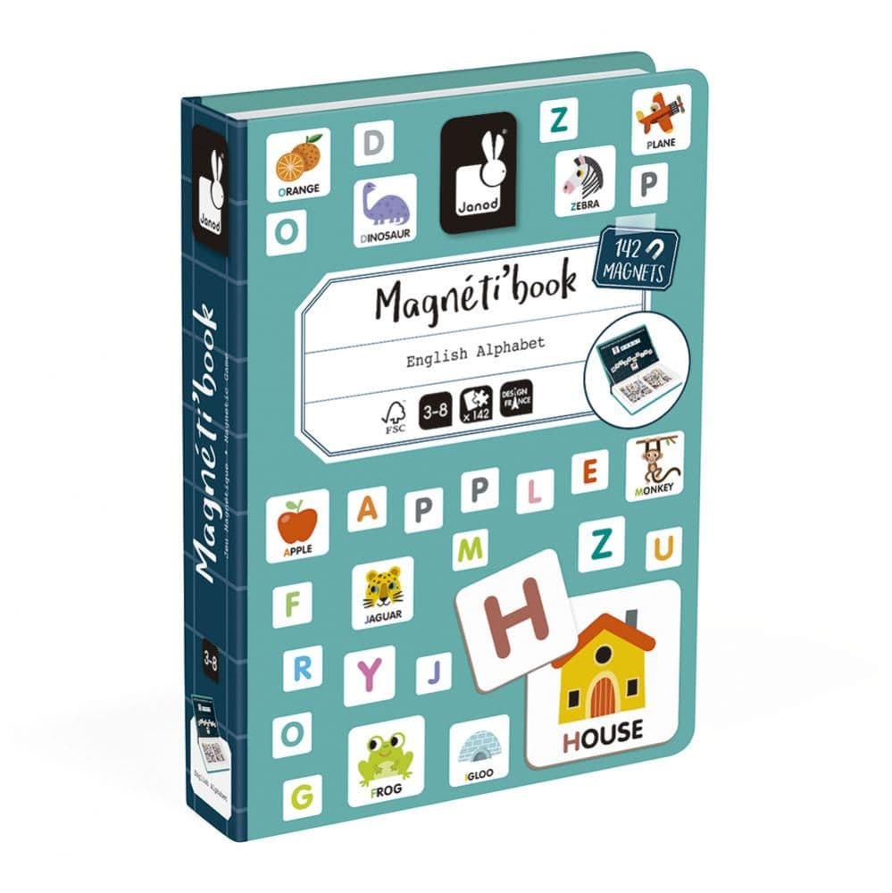 Libros magneticos alfabeto en ingles