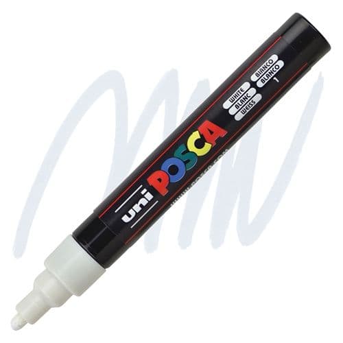 Marcadores posca pta. med. t/bala blanco