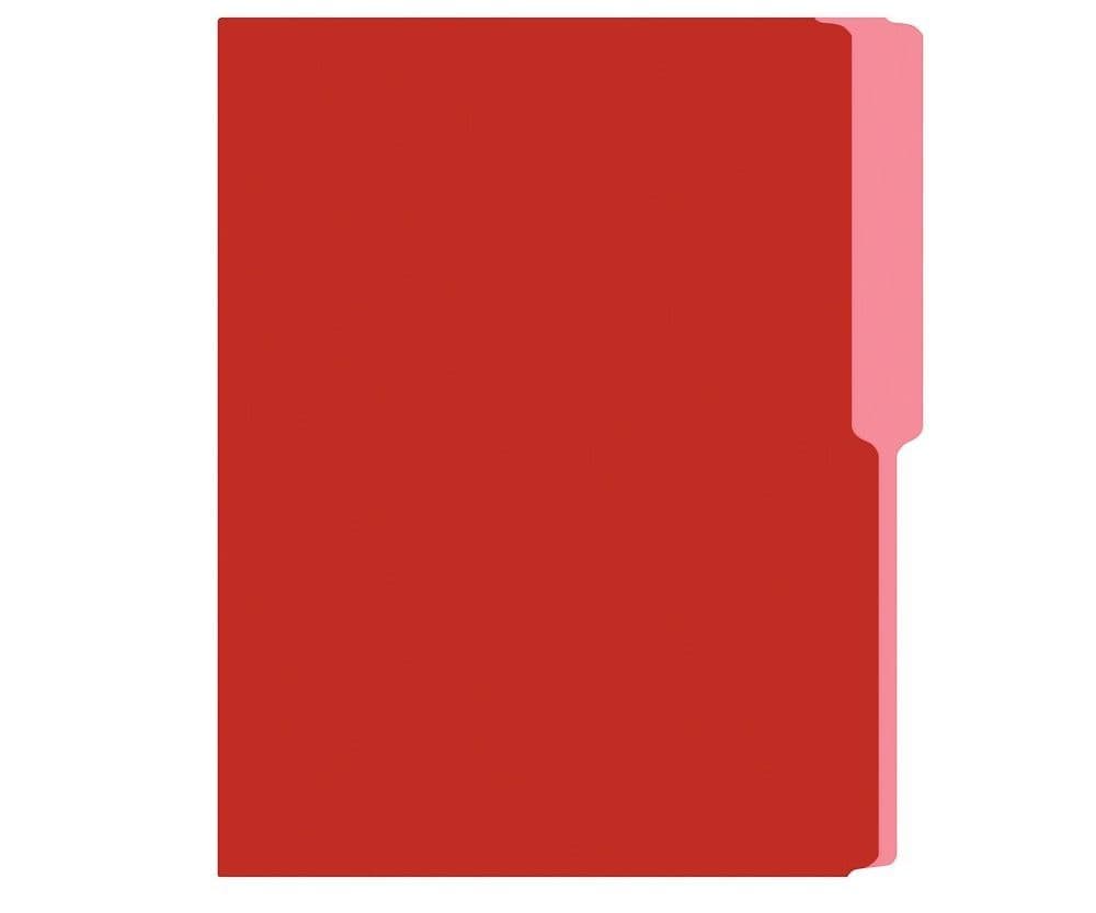 Folder color rojo irasa