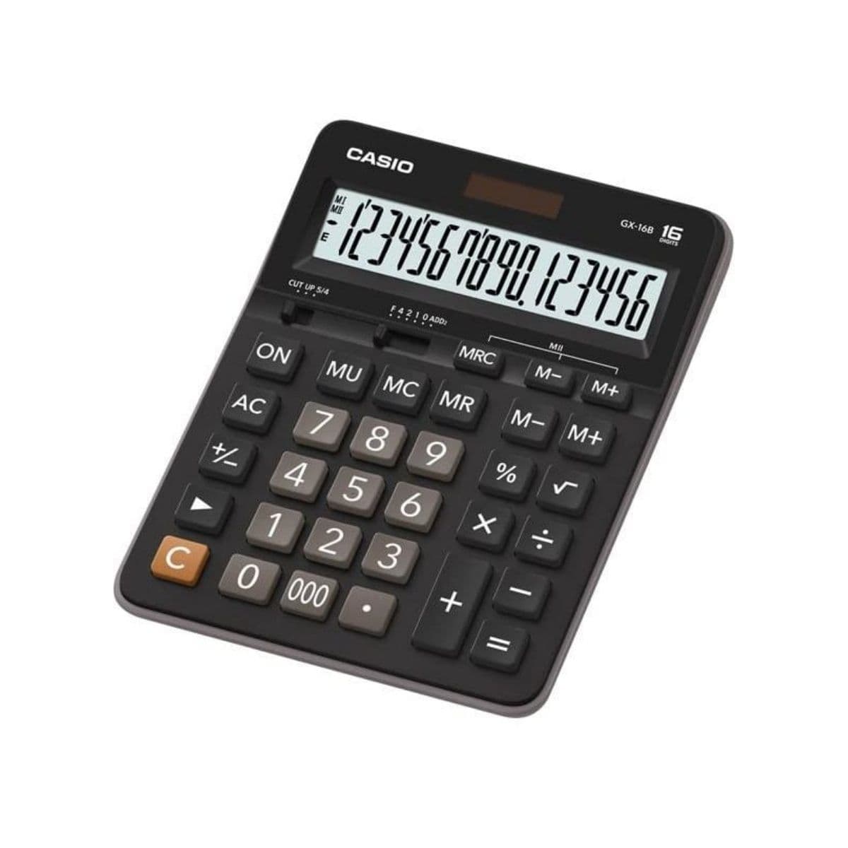Calculadora de mesa solar/pila