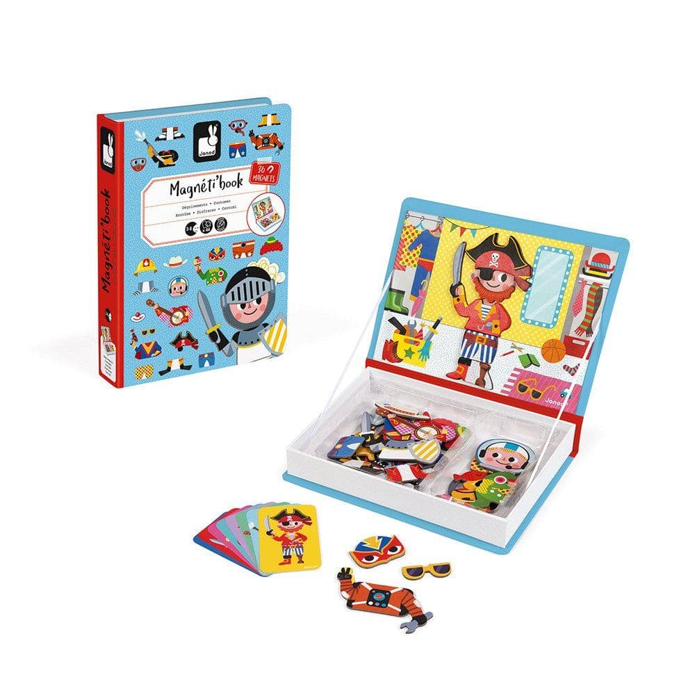 Libros magneticos disfraces de chicos