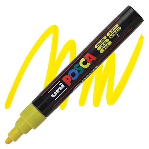 Marcadores posca pta. med. t/bala amarillo