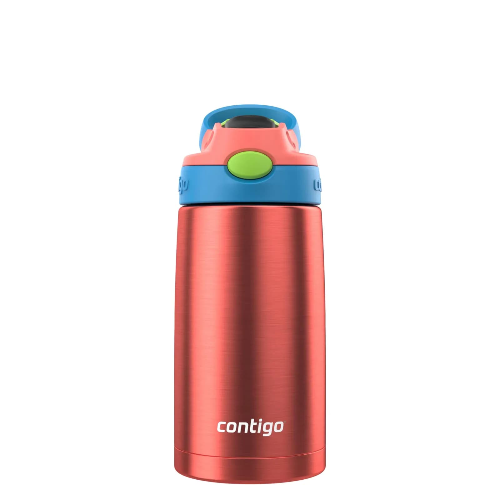 Termos p/liquidos autoseal poppy azul coral 13 oz