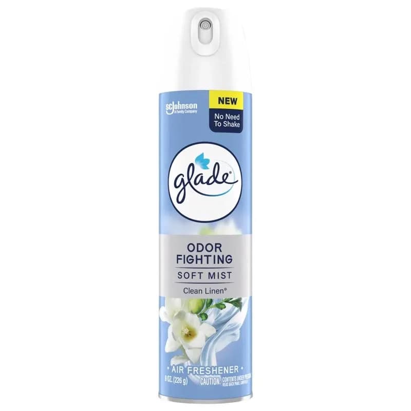 Glade aerosol clean linen 8.3 oz