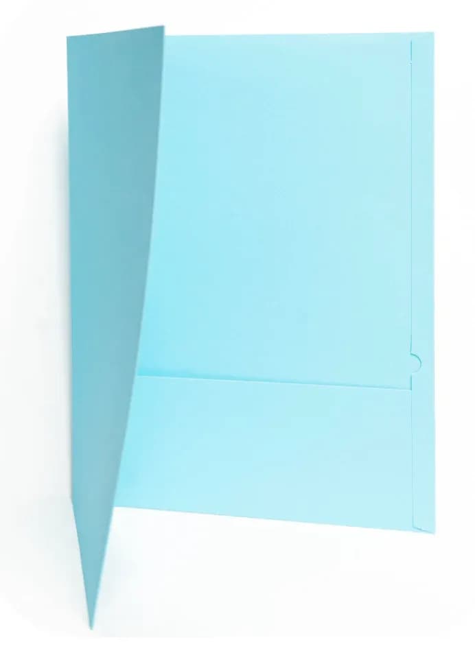 Folders c/bolsillo azul claro smarty