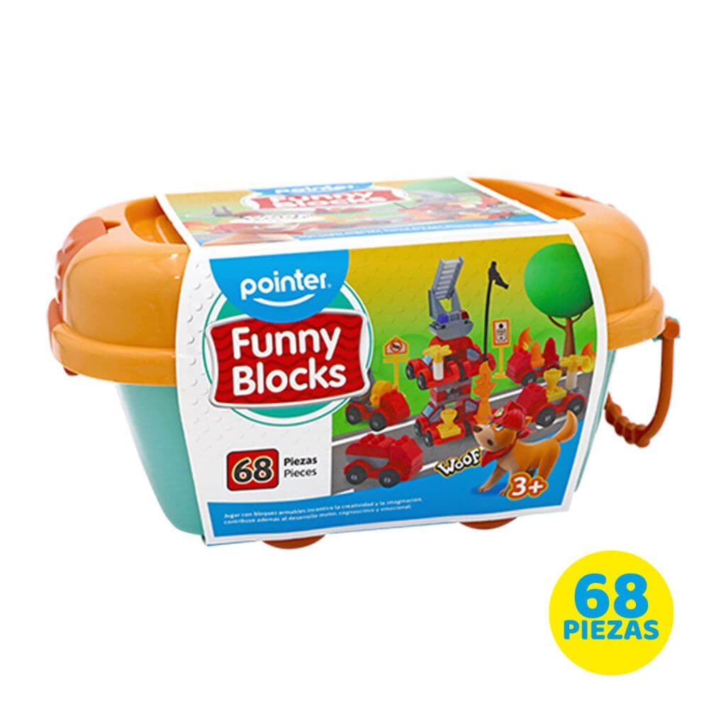 Juego bloque 68PZ caja bombero pointer