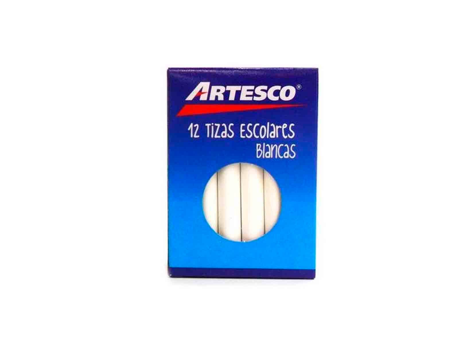 Tizas blancas 12/1 (artesco)