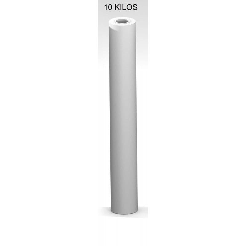 Papel manila 65G en rollo 10KG blanco