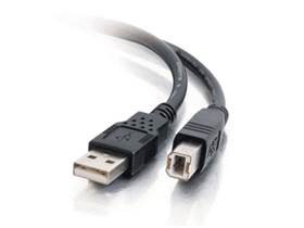 Cable usb 2.0 a/b agiler, 6 pies, negro, para impresora