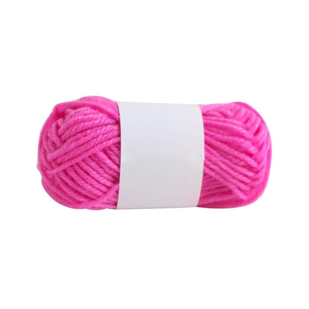 Hilo de lana 15GR rosado fuscia
