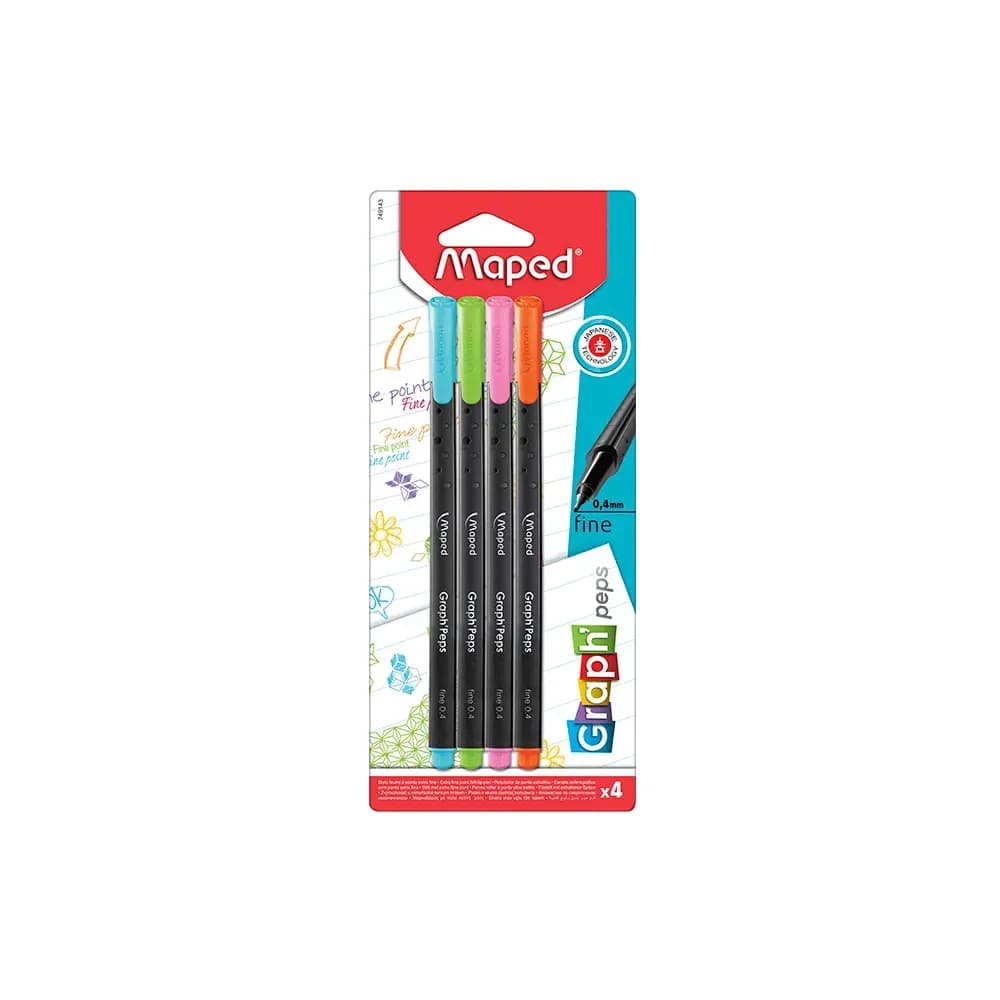 Felpas graphpeps 4/1 fashion surtido maped