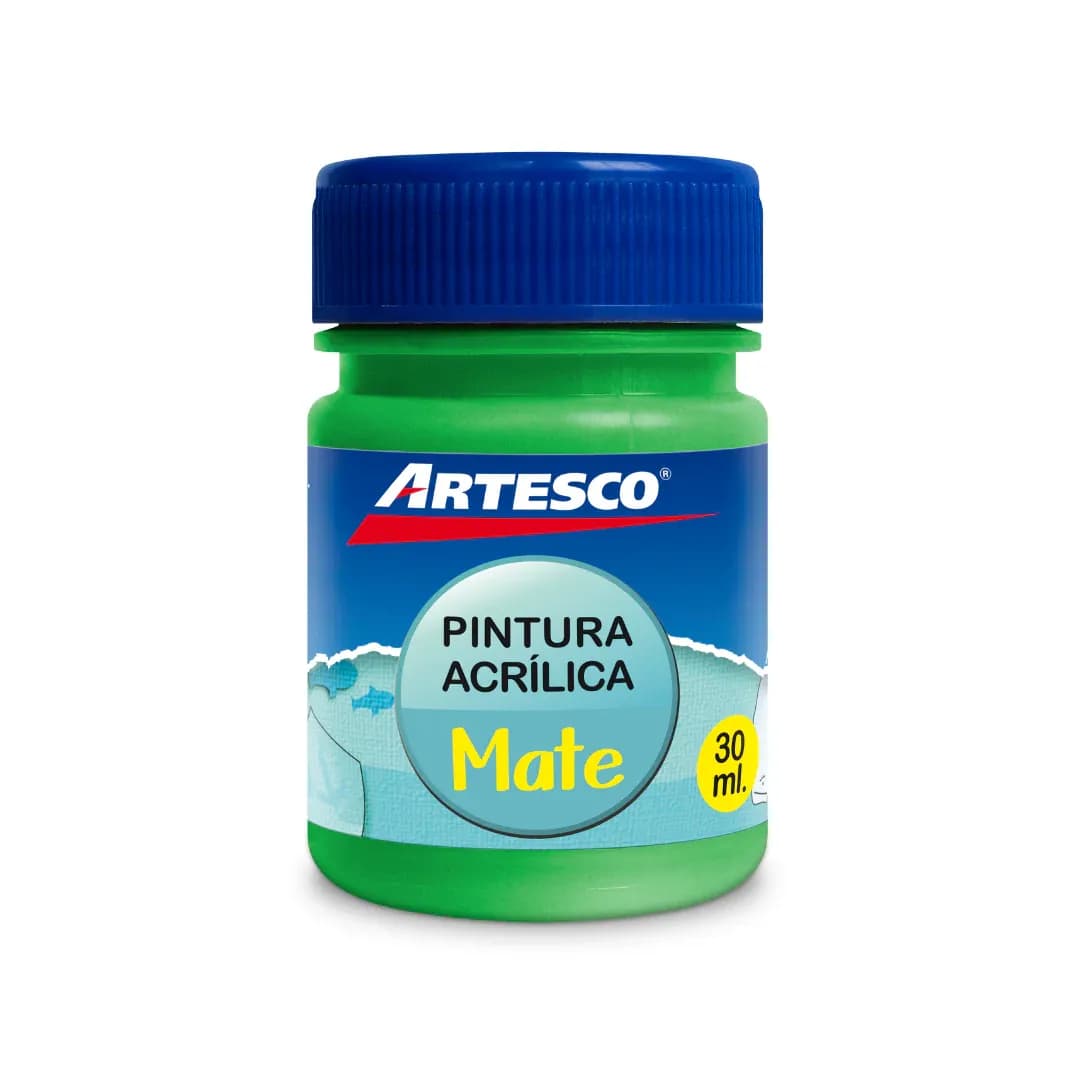 Pintura acrilica mate 30ML verde