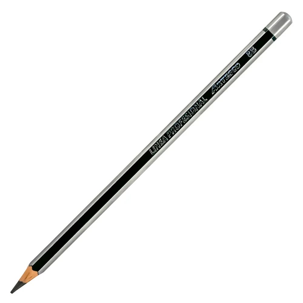 Lapices de dibujo grafito profesional 8B artesco