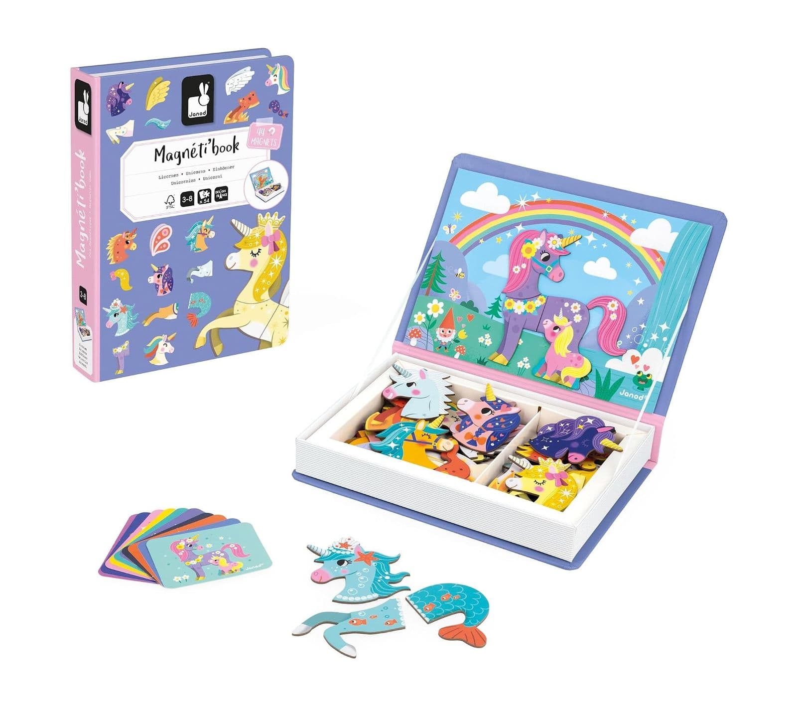 Libros magneticos unicorn