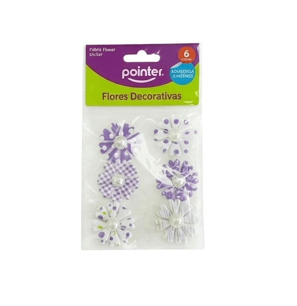 Art manual. aplique d/flores adh pointer
