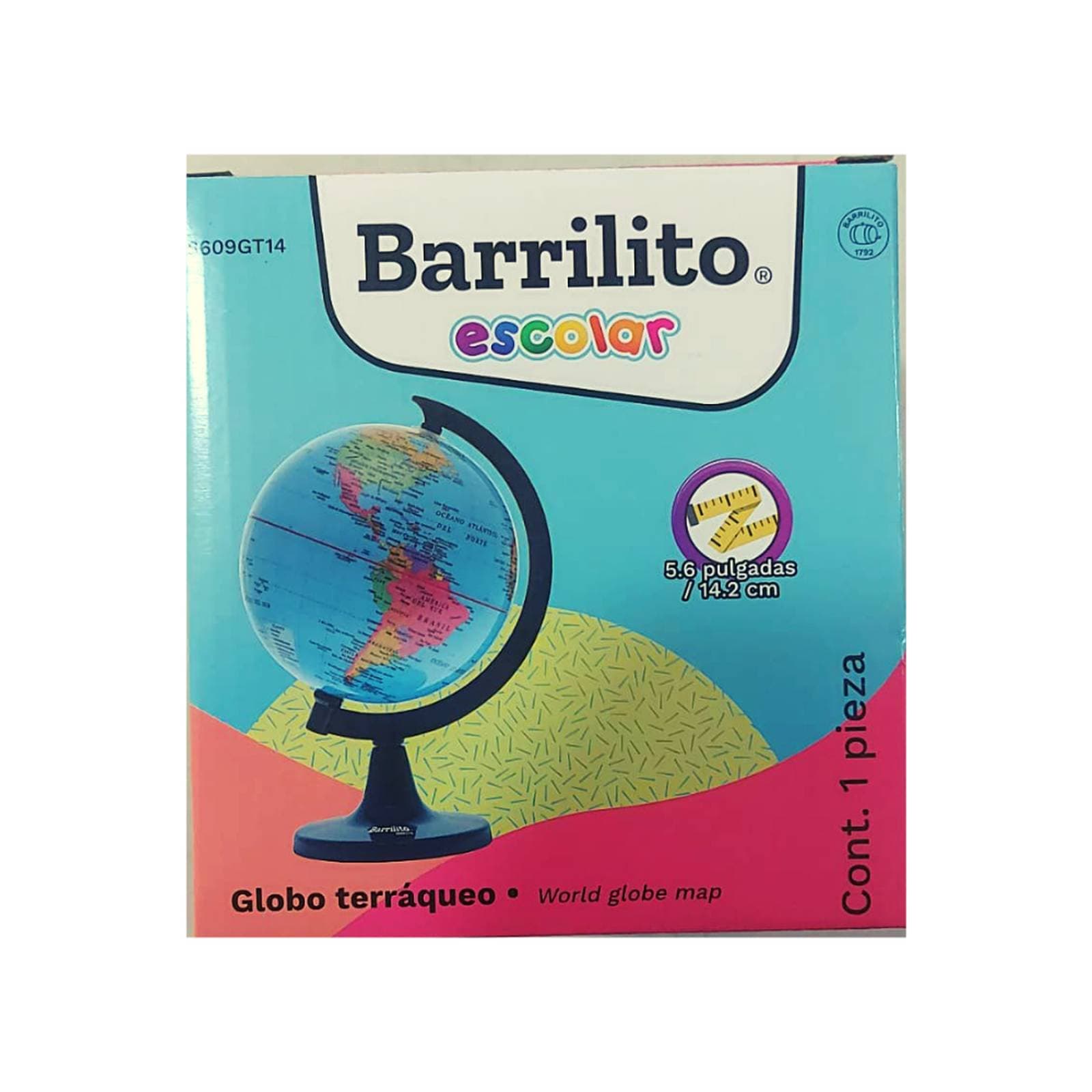 Globo terraqueo mediano