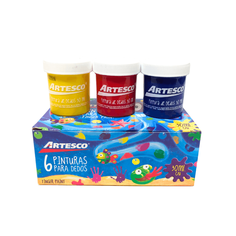 Pintura p/dedos 30 ml 6/1