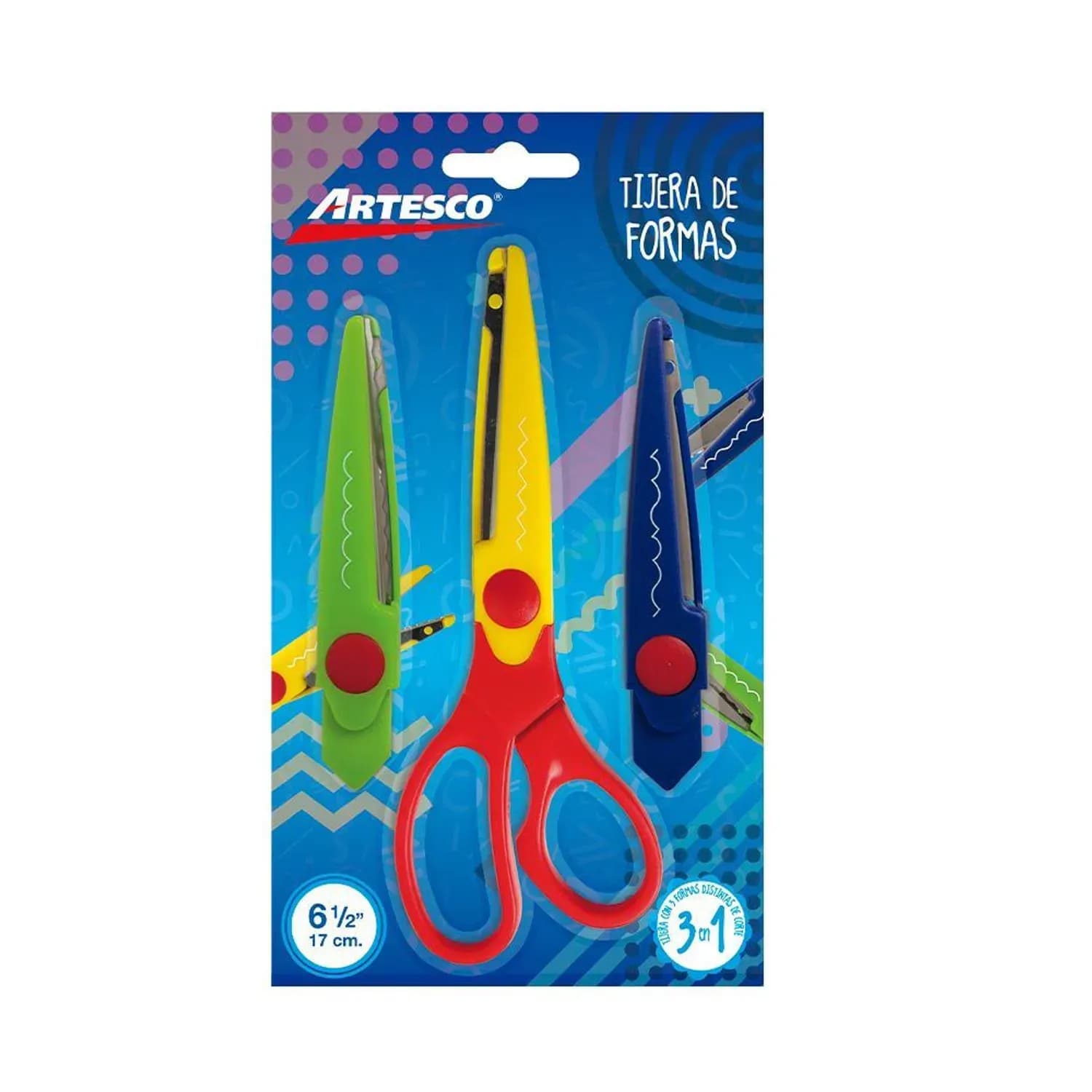 Tijeras de formas 3/1