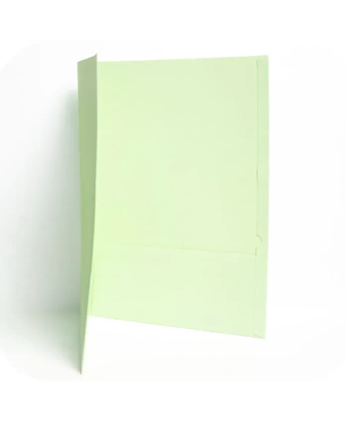 Folders c/bolsillo verde claro smarty