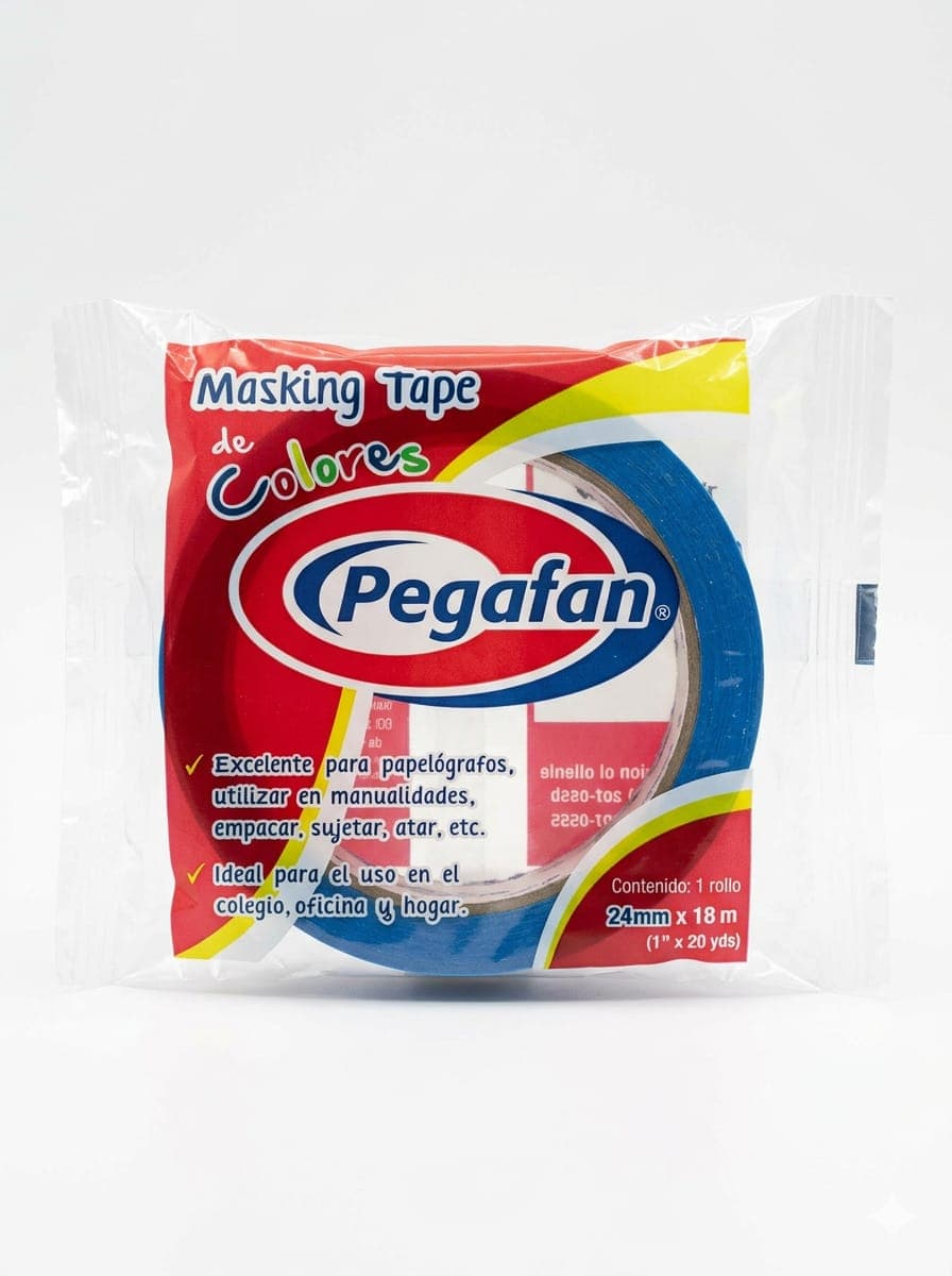 Masking tape (1X20YDS) azul (24MMX18M)