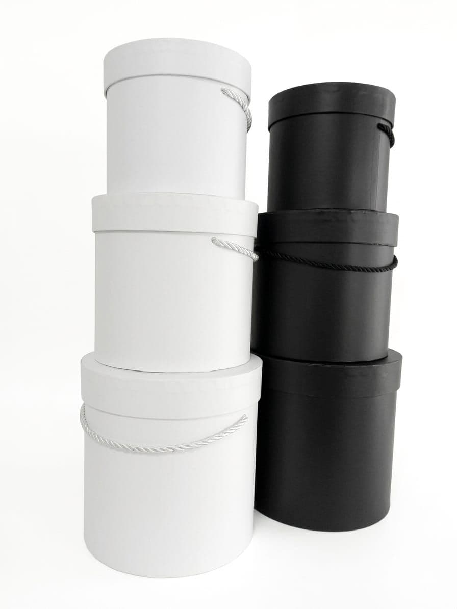 Set caja cilindro med con lazo