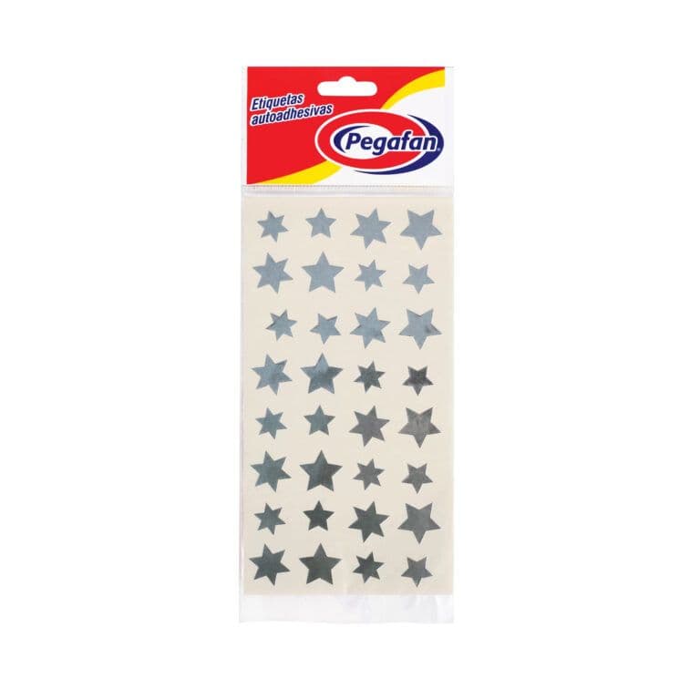 Etiquetas adhesivas escolares super star