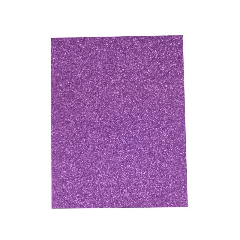 Foami lila escarchado 50X90CM 10/1