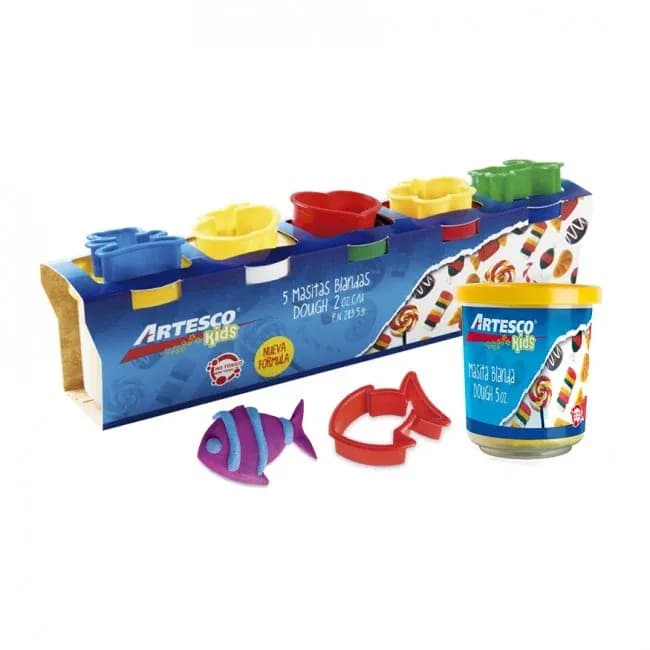 Masilla dough 5/1 2OZ. p/manualidades (artesco)