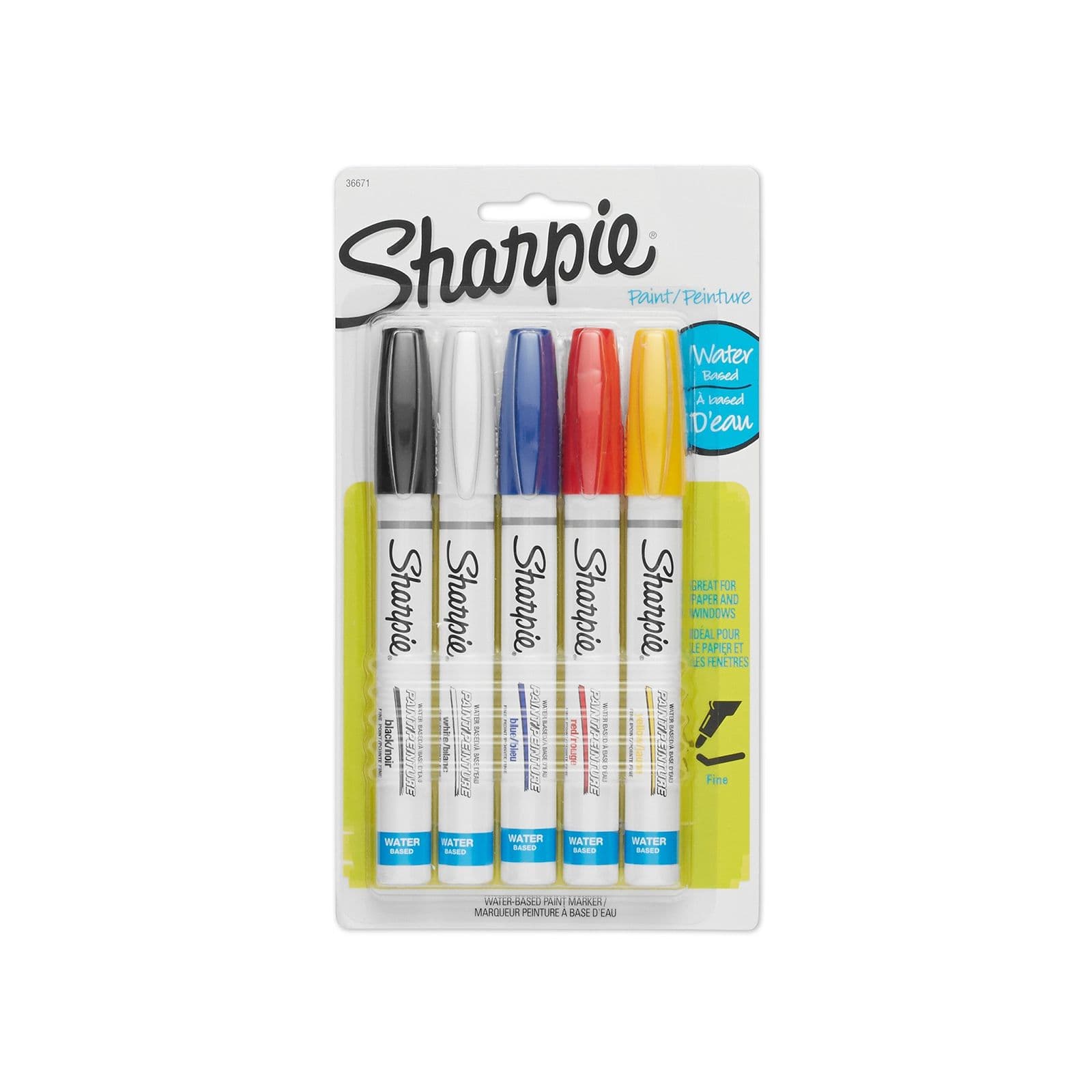 Juego de felpas sharpie poster pen fina 5/1