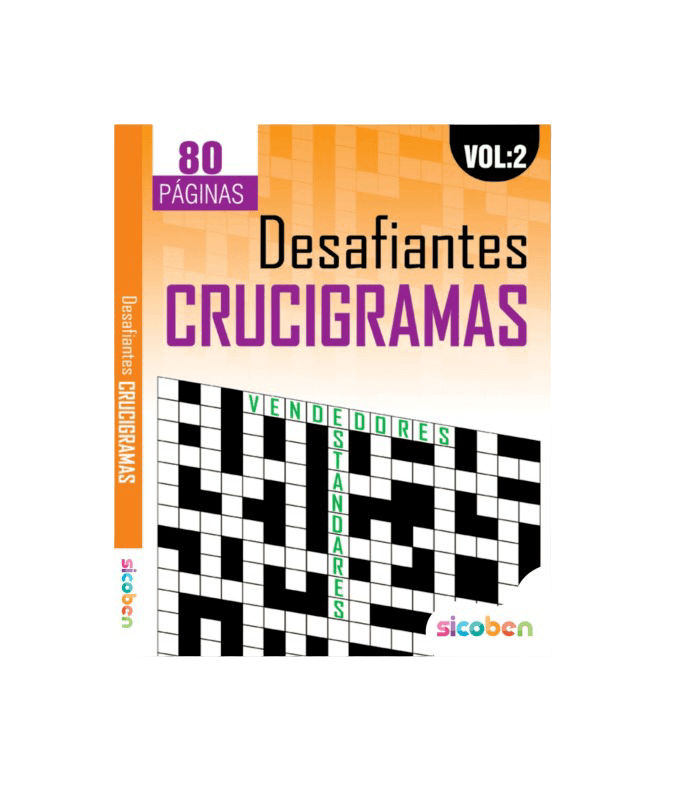 Libro de actividades crucigrama sicoben