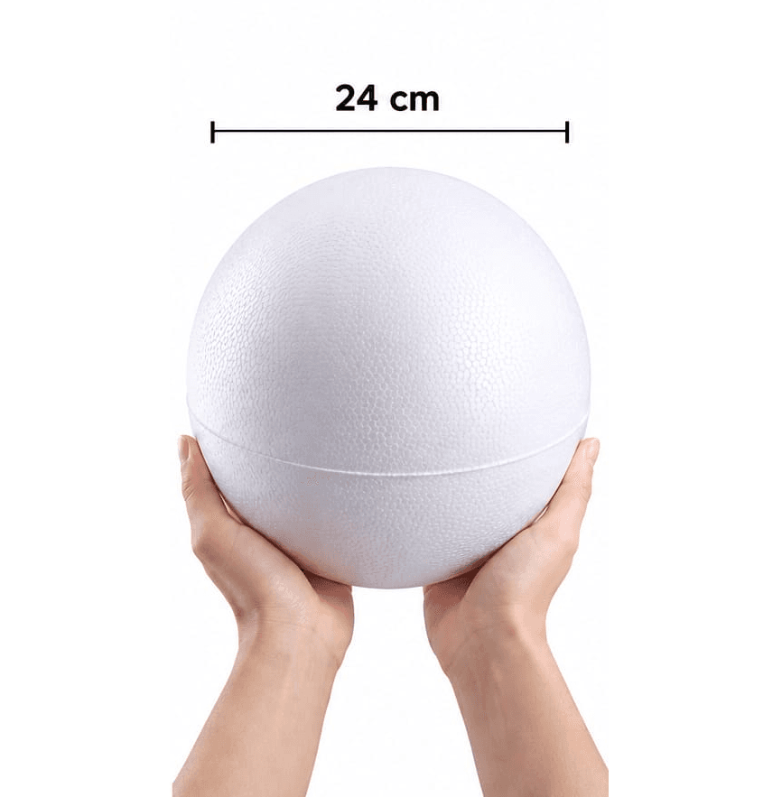 Bola de foam 24cms / 9.44pulg.