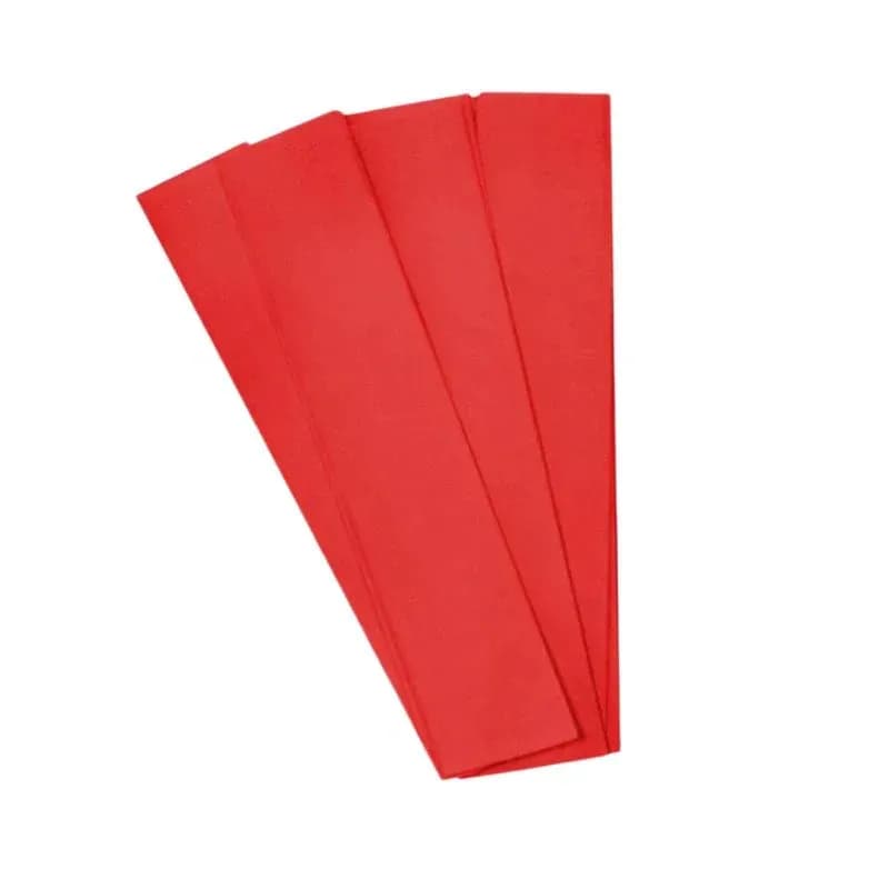 Papel crepe rojo intenso 10/1