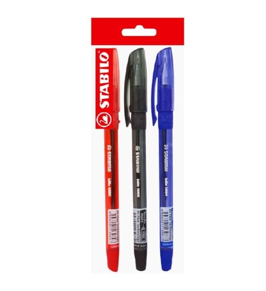 Boligrafo bille hiflux surt. 0.4MM 3/1 stabilo
