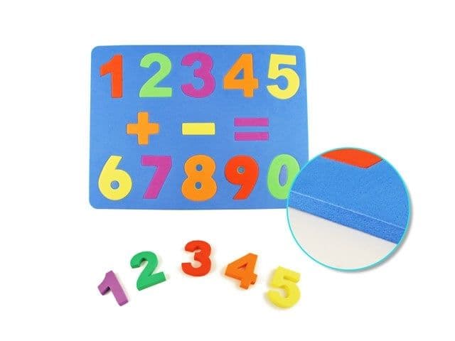 Rompecabezas de foam/numeros