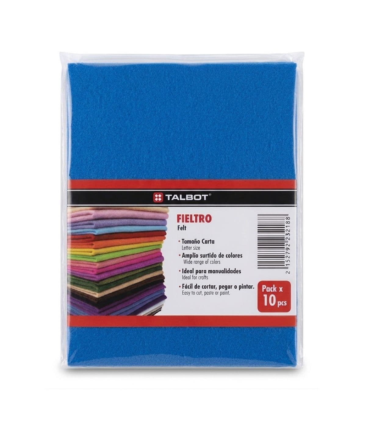 Fieltro, azul 10/1 talbot