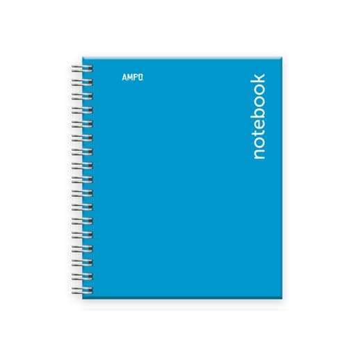 Cuaderno en esp. (8.5X11) td azul claro