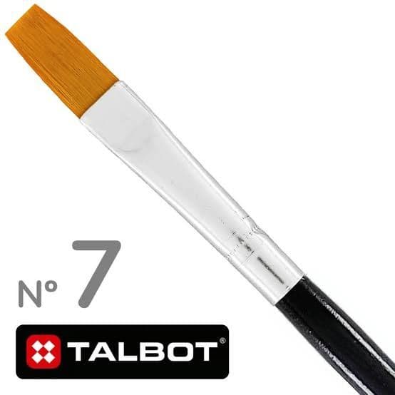 Pincel nylon pla. #7 talbot