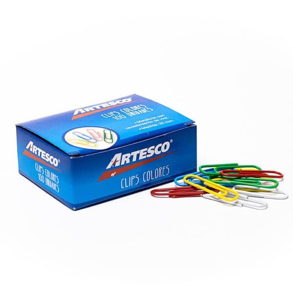 Clips #1 colores varios 100/1 (33MM)