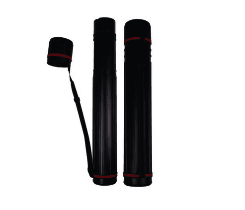 Portaplanos negro D10.5/H78-135cm (small adjustable)