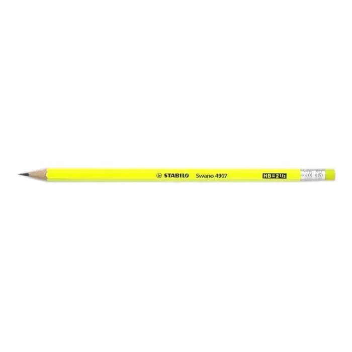 Lapiz swano c/fluorecente amarillo stabilo