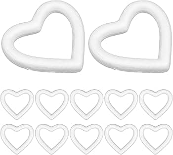 Foam de corazones 2/1 point
