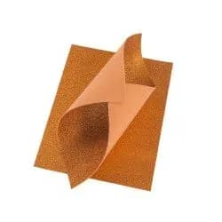 Foamy artesco glitter eva (8.5X11) bronce