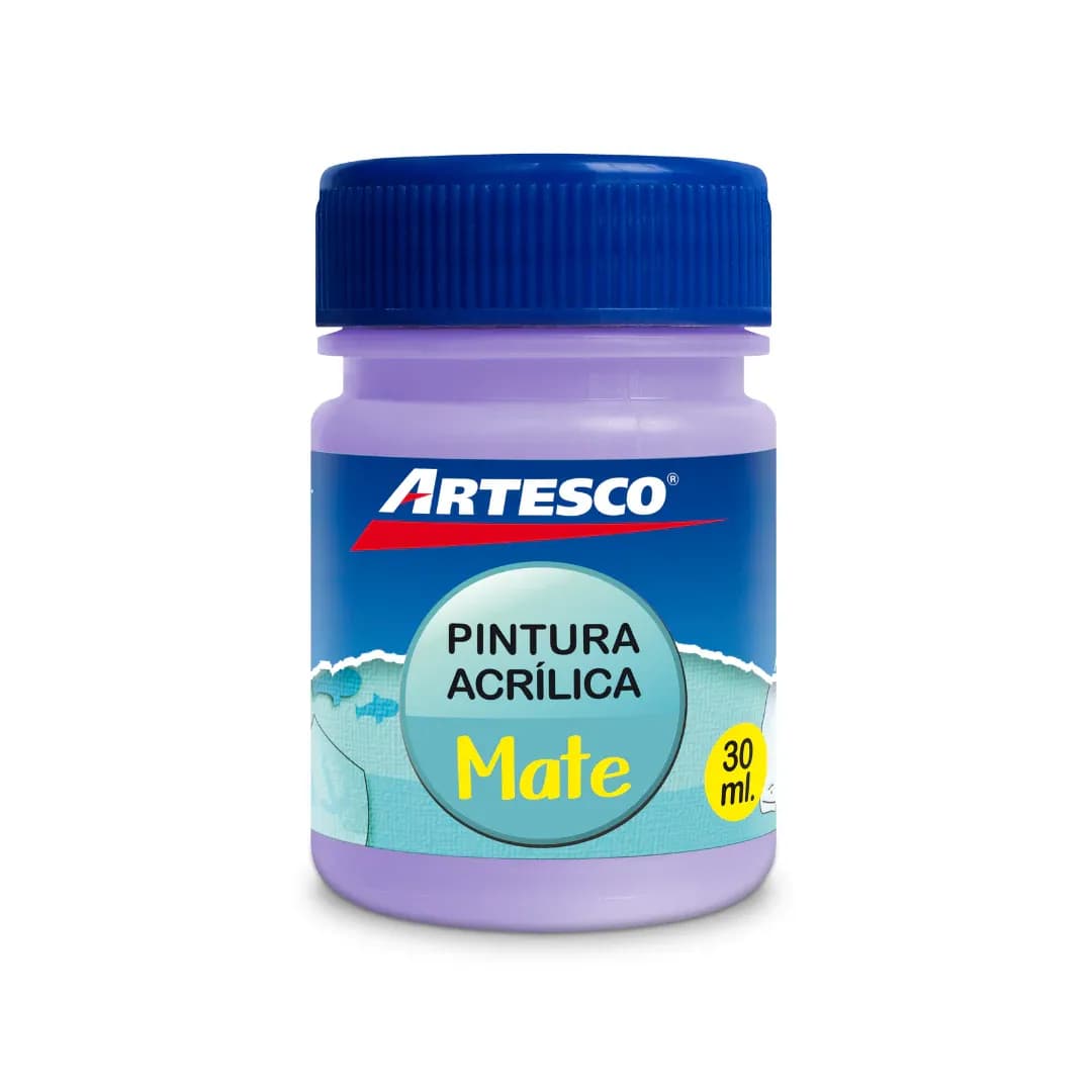 Pintura acrilica mate 30ML morado