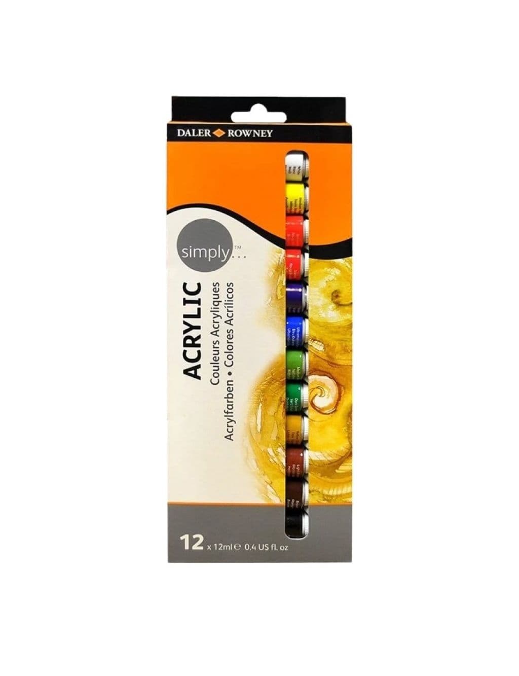Juego de acrilica simply 12 ml 12/1 blister