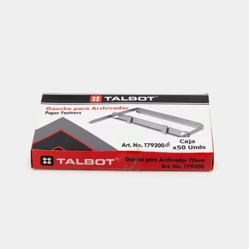 Ganchos p/folder 70MM talbot
