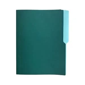 Folder color verde agua irasa